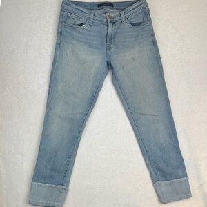 J Brand Women's Light Wash Cropped Jeans